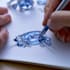 creat hand drawn jewelry design sketches