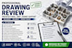 review sign architectural drawing mep plan and permit document