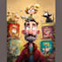 create a cartoon childrens book cover illustration