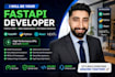 be your fastapi developer for python API and web app development