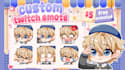 draw twitch emotes, badges, animated emotes for twitch, and vtuber stream