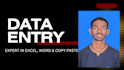 do perfect data entry, copy paste, and web research work