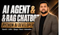 build ai agent, rag chatbot, ai automation, and python web app