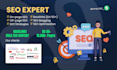 do monthly on page off page SEO and content writing for your website