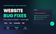 fix bugs and errors on your website