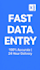 do fast excel data entry with 100 percent accuracy