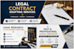 provide legal research and contract drafting services