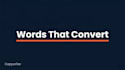 write high converting landing page copy that sells