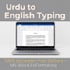 do fast urdu to english typing in ms word