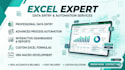 do professional excel data entry, data cleaning, and payroll
