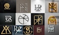 create a unique and stylish name logo design