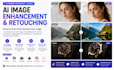 enhance, retouch, and upscale your images with ai