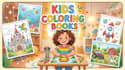 create cute kids colouring books