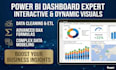 create interactive power bi dashboard and data analysis