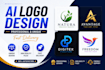 c  create unique ai logo designs for your business