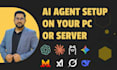 install and configure a self hosted ai agent openclaw or similar