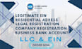 do llc registration with ein filling