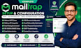 setup mailtrap SMTP API integration email authentication testing spf dkim dmarc