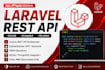 create rest apis in laravel PHP