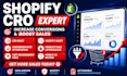 do shopify cro, conversion rate optimization, cro audit and shopify audit