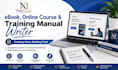 write ebook online course training manual