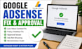 guaranteed adsense approval fix low value content policy violations compliance