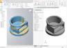 reverse engineer stl, obj, mesh 3d scan to cad for manufacturing in solidworks