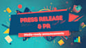 write a professional press release and media pitch