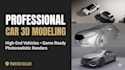 create custom 3d vehicle models for rendering and manufacturing