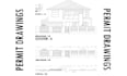 design city permit architectural plan with permit drawing and 2d floor