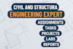 do civil engineering problems and assigment