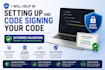 help you with ev code signing example, azure artifact, global sign, and SSL