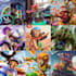 create stylized character game splash art