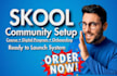 setup and manage your skool community, online course and digital program