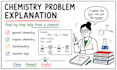 explain chemistry problems step by step as a chemist