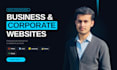 develop a business website with dynamic services dashboard