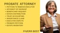 be your probate lawyer for executor disputes, inheritance and property matters