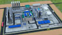 create 3d industrial animation hydrogen plant and energy facility visualization