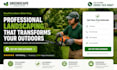build landscaping website lawn care website mower website gardening website