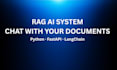 build a rag ai system to chat with your documents and data
