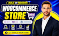 create woocommerce store, woocommerce website design or wordpress woocommerce