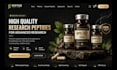 build an fda compliant biotech, research peptide website, supplement website
