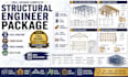 design structural engineer, steel structure, timber, truss framing and deck plan