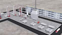create realistic 3d industrial plant animation and process simulation
