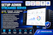 setup admin streaming server, xui one, xtreamui, o11, restream service, API, epg