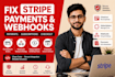fix stripe payment errors webhooks subscriptions and checkout