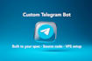 create any professional telegram bot