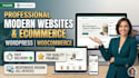 design a responsive wordpress website or woocommerce store