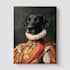 custom royal pet portrait cat portrait, dog portrait