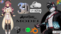 create custom 3d models, vrchat avatars, and game assets
